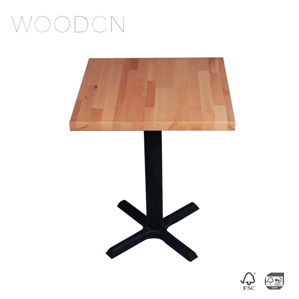 Oak Wood Solid Wood Butcher Block Dining Table Top