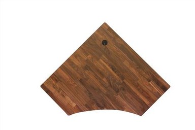 Офис бюро в един стил от черен орех